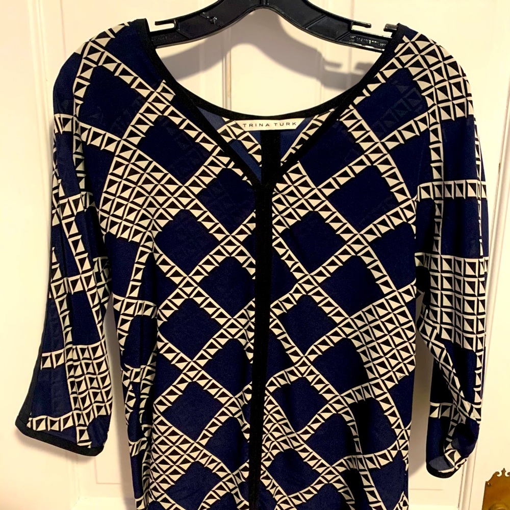 Trina Turk EUC Silk Blouse
